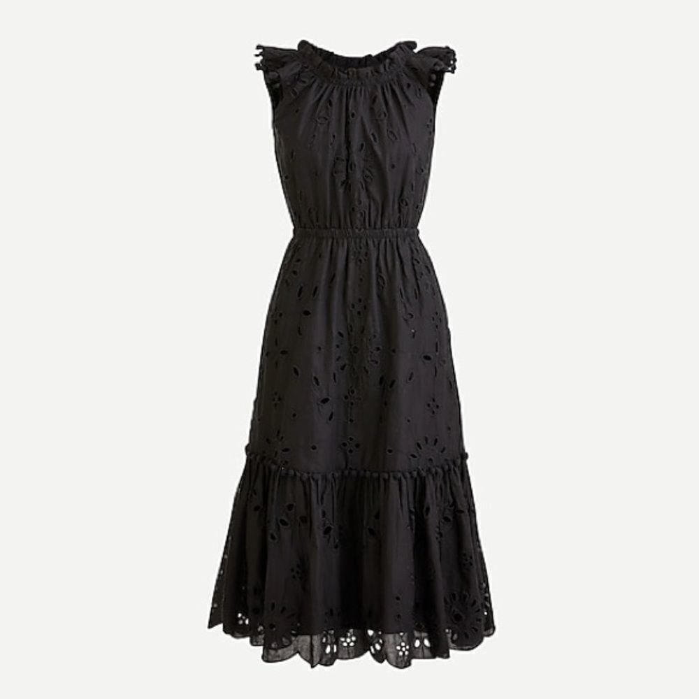 ✨ Eyelet midi dress✨ - Picture 1 of 6
